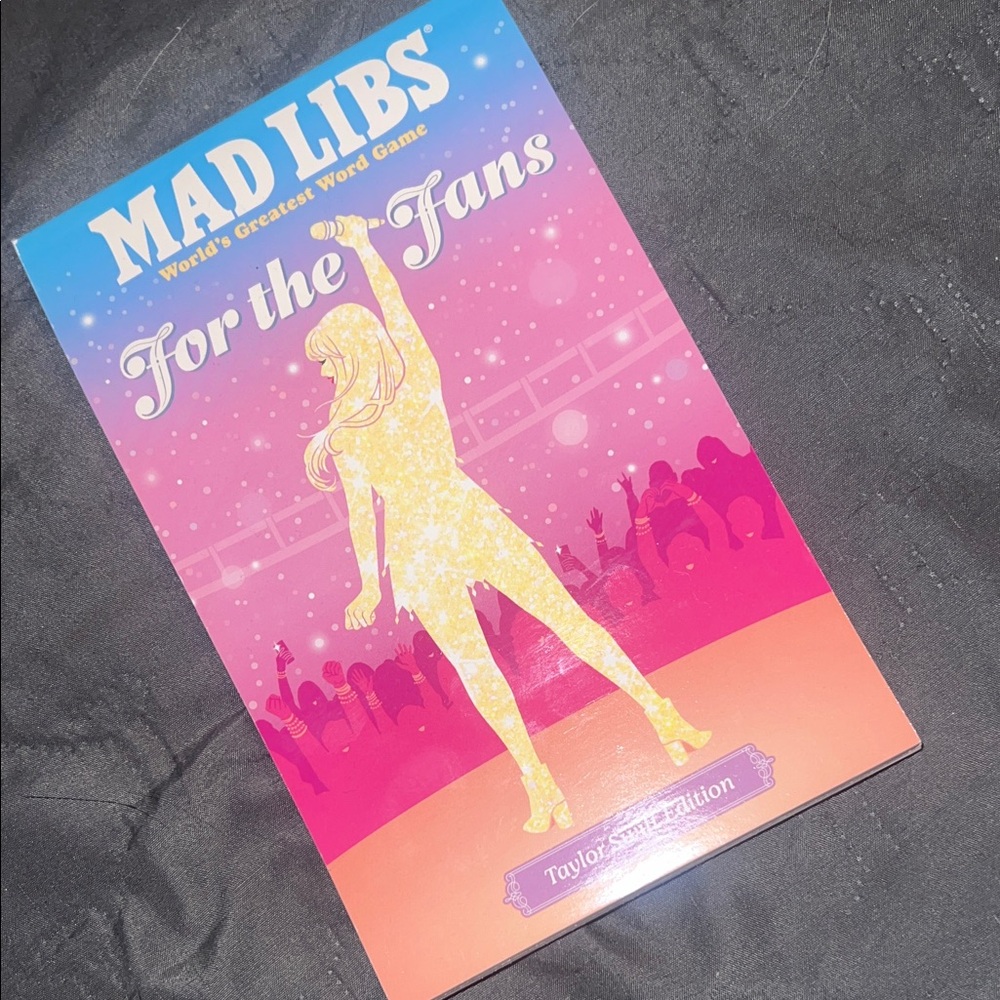 MAD LIBS Taylor Swift Edition "For the Fans"